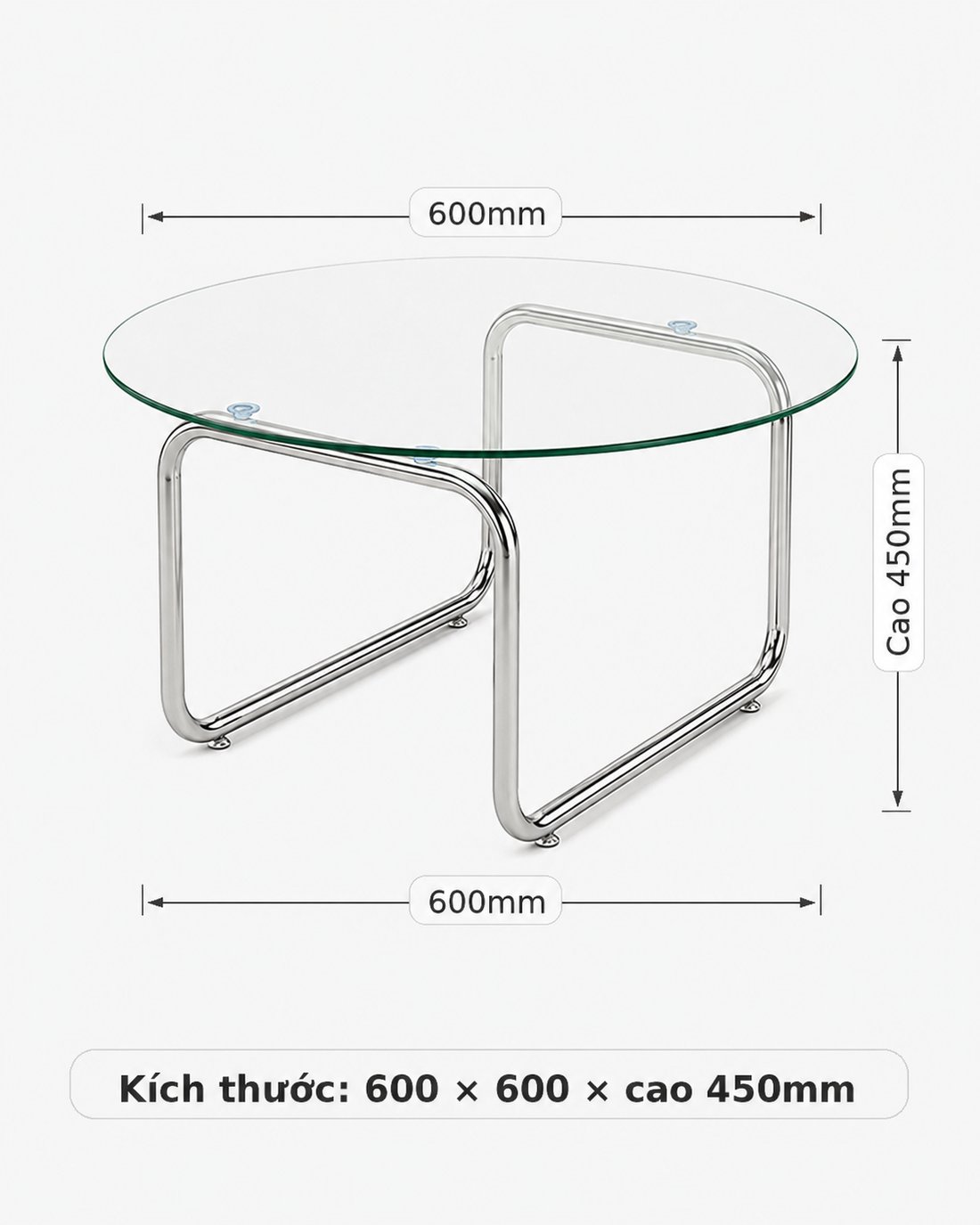 Kích thước Moon Table