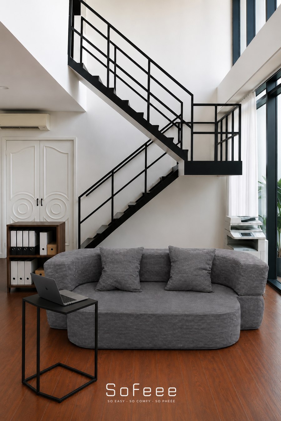 Flippy slate sofa