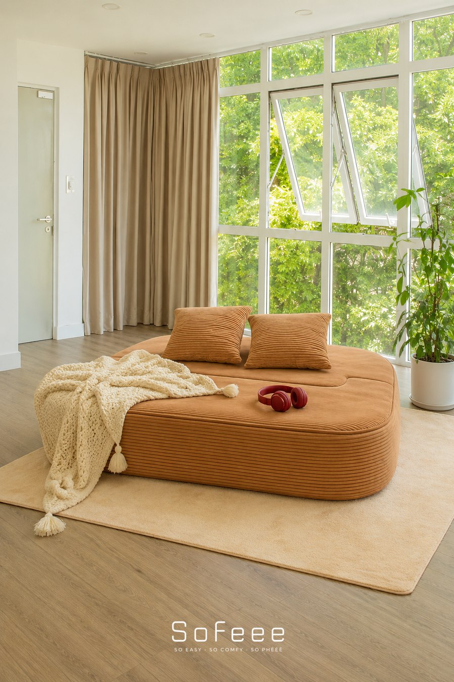 Flippy toffee bed