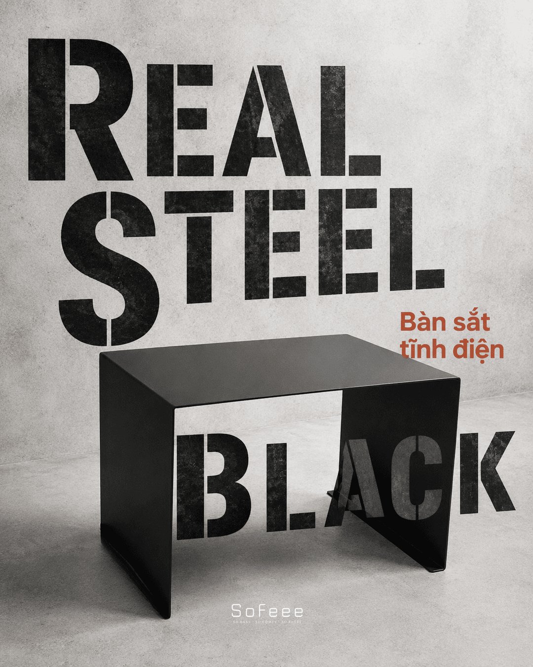 Bàn Real Steel Table