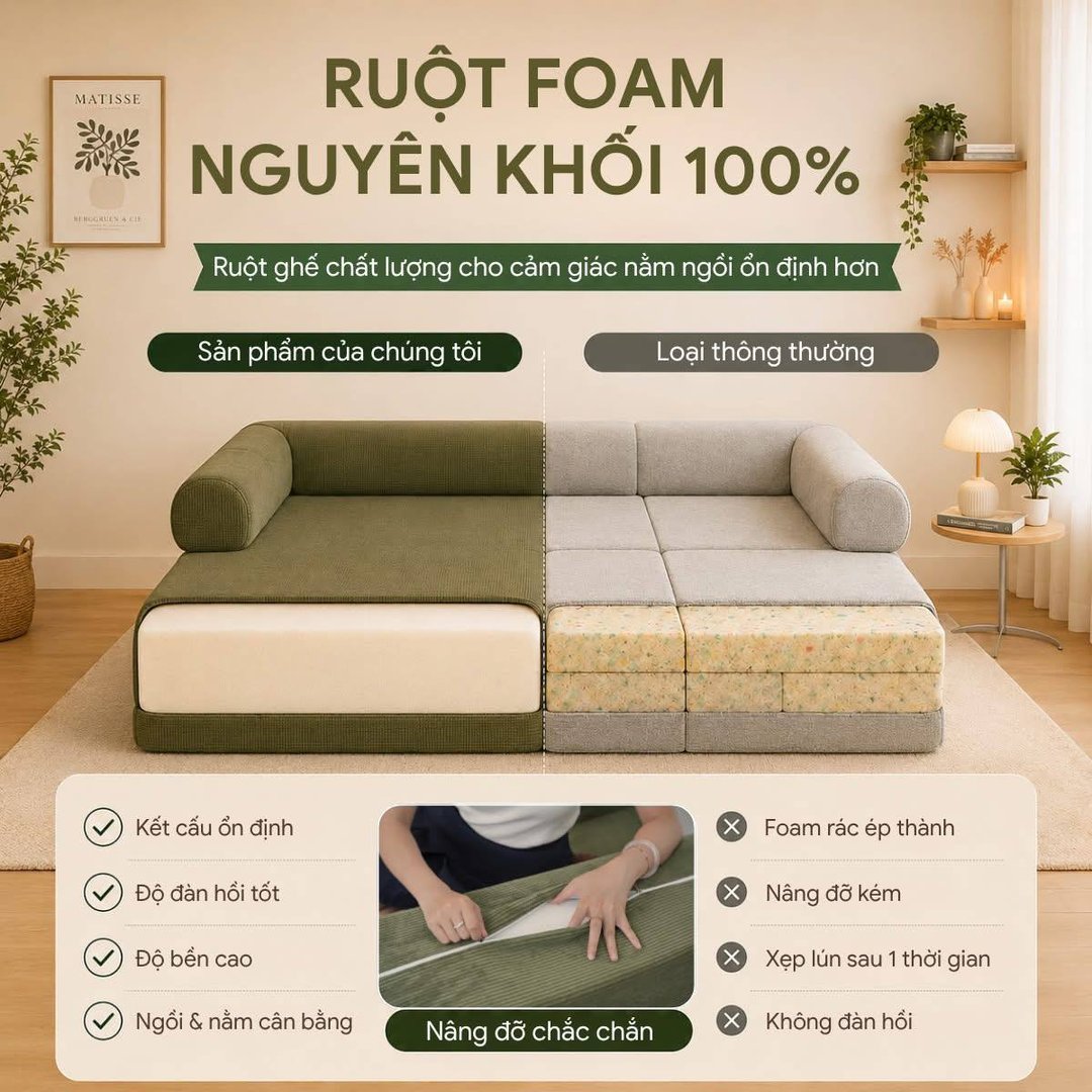 Beddy chất liệu